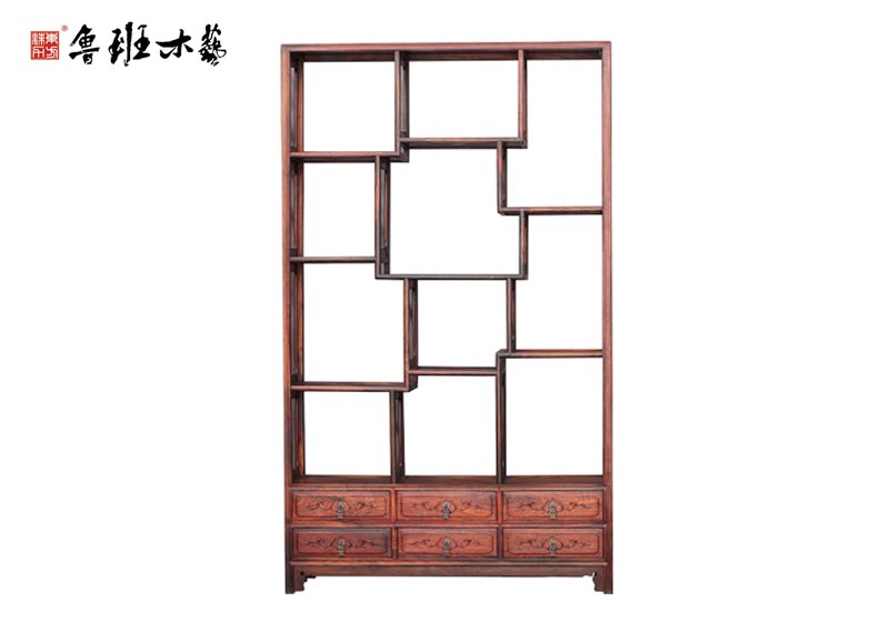 DA-5六抽博古架